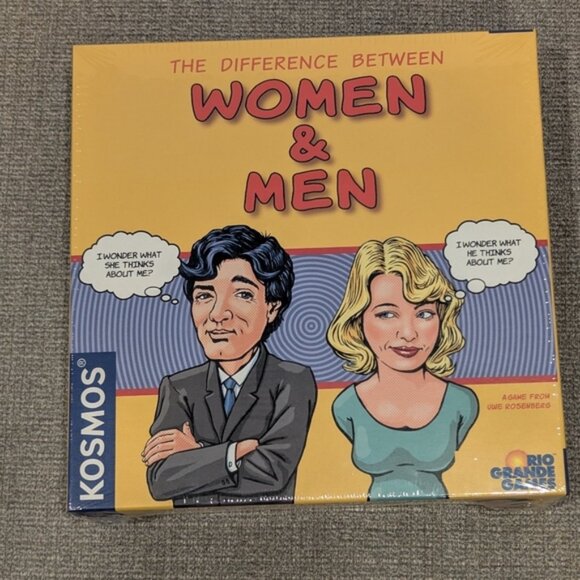 New Sealed The Difference between Women & Men Party Game by Kosmos - Picture 1 of 4